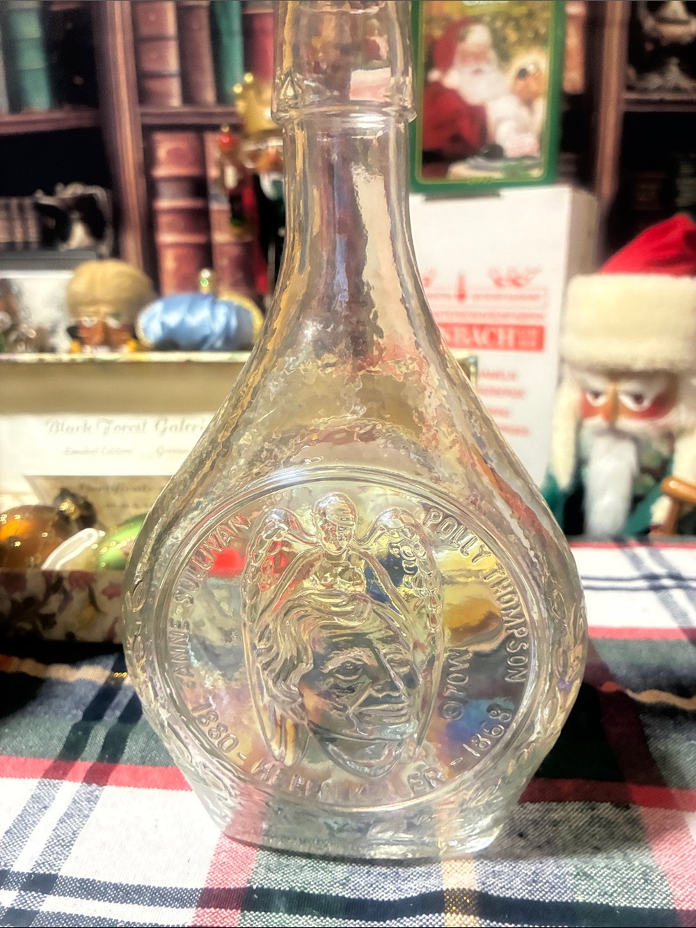Vintage Helen Keller limited edition- Wheaton Glass decanter/vase